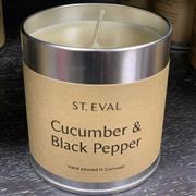 Cucumber and Black Pepper Scented Candle