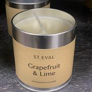 Grapefruit and Lime Scented Candle 