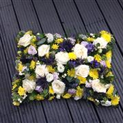 White and Yellow Loose Pillow