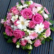 Pink and White Posy