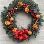 Cinnamon and Orange Wreath