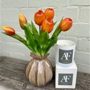 Orange Tulip Gift SEt 