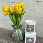 Yellow Tulip Gift Set